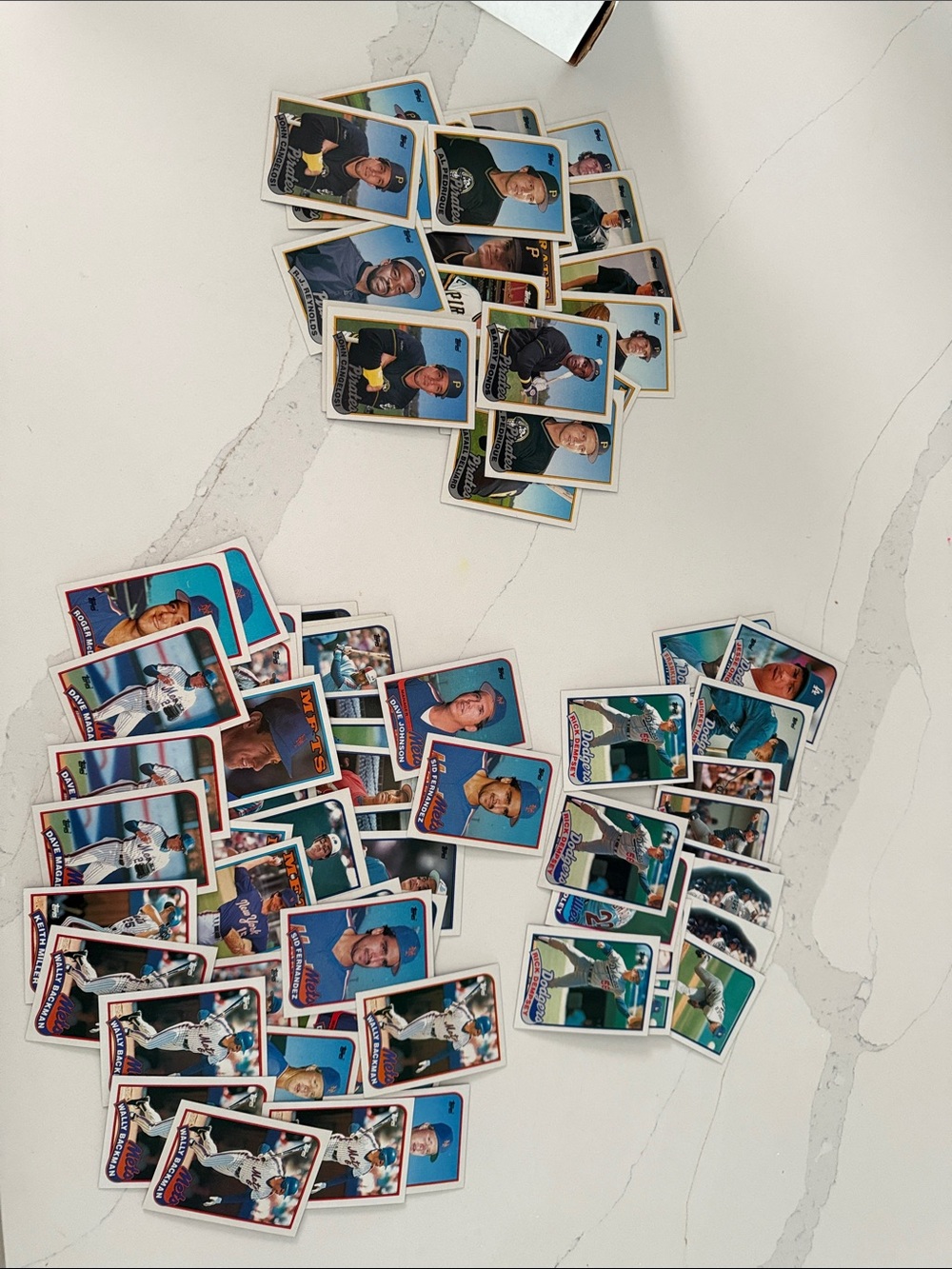 Vi gave Baseball Trading Cards Collection - pirates expos dodgers